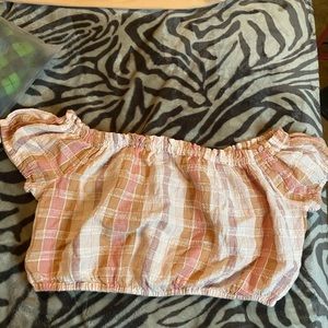 Aerie off the shoulder shirt